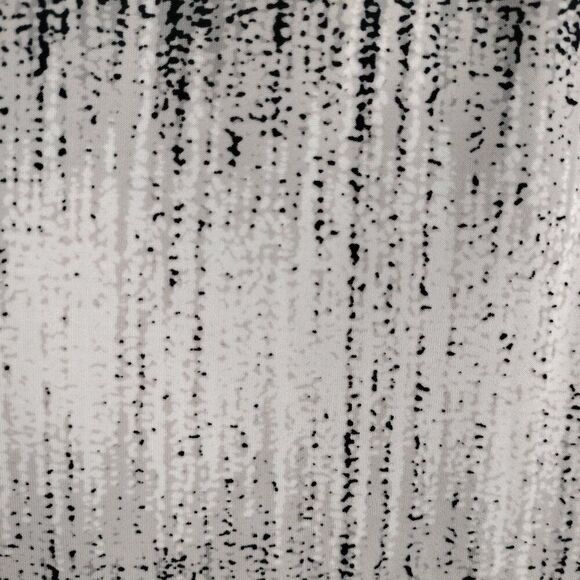 Cocomo Women's Size XL Black Ivory Multi Color Geo Print Pintuck 3/4 Sleeve Top - Picture 6 of 8